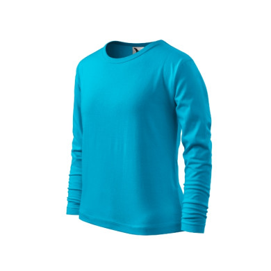 Tee-shirt enfant Fit-T LS 121 - turquoise