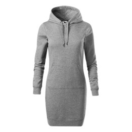 Robe femme Snap 419 - gris chiné foncé