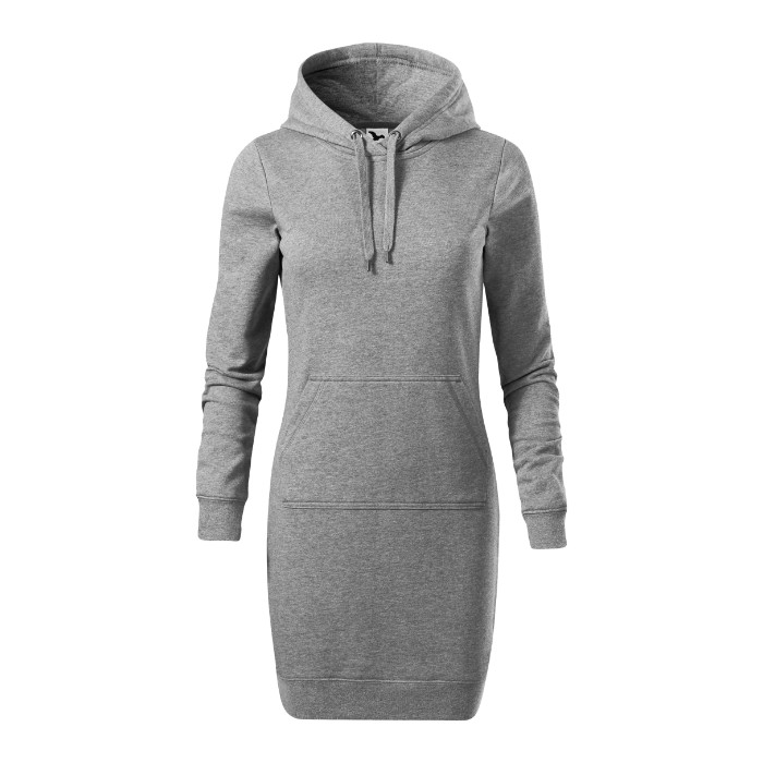 Robe femme Snap 419 - gris chiné foncé