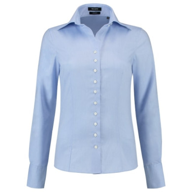 Chemise femme Fitted Blouse T22 - blue