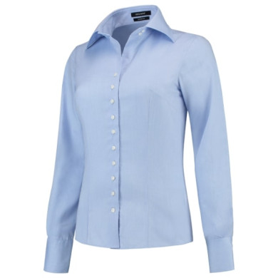 Chemise femme Fitted Blouse T22 - blue