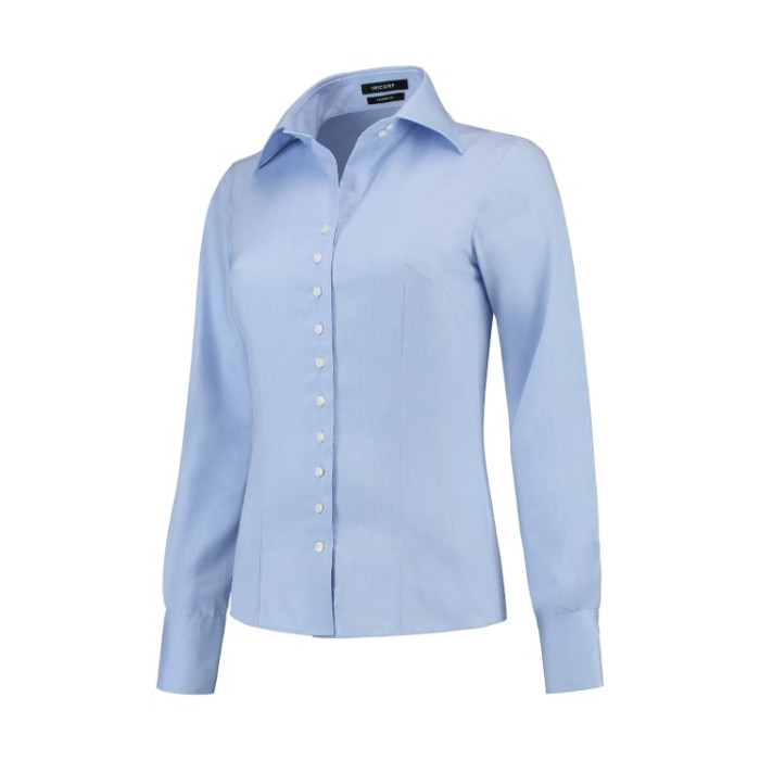 Chemise femme Fitted Blouse T22 - blue