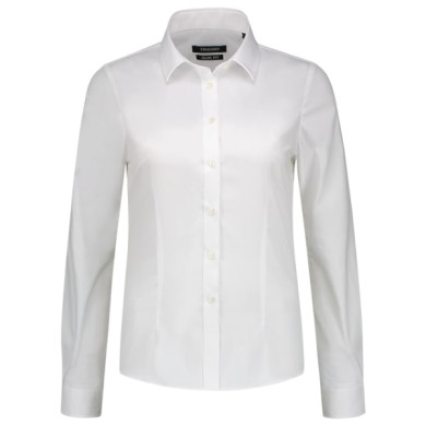 Chemise femme Fitted Stretch Blouse T24 - blanc