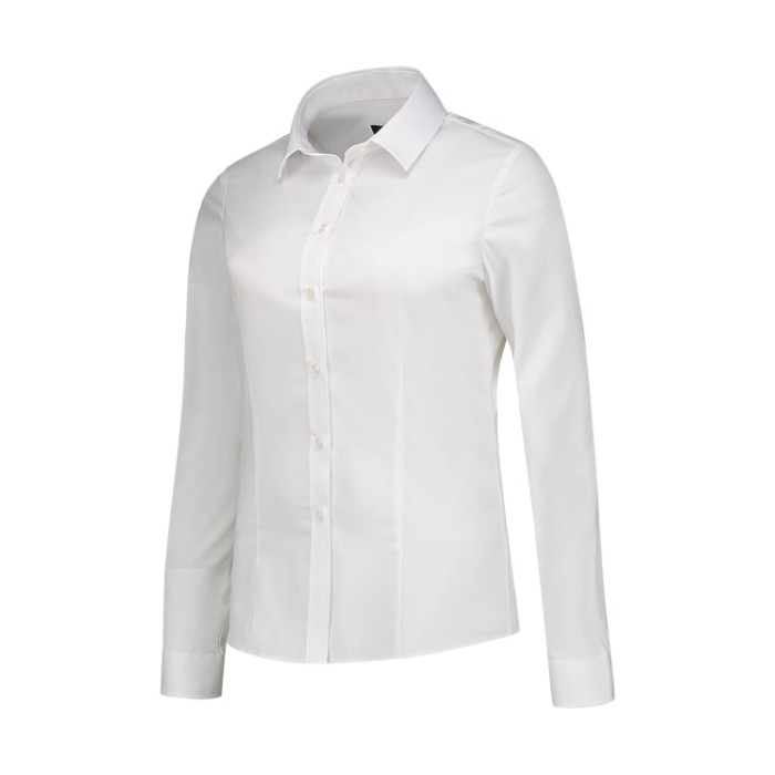 Chemise femme Fitted Stretch Blouse T24 - blanc