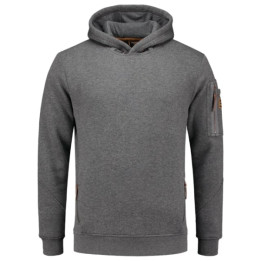 Sweatshirt homme Premium Hooded Sweater T42 - stone melange