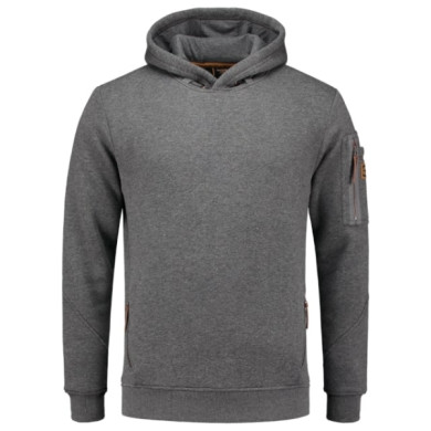 Sweatshirt homme Premium Hooded Sweater T42 - stone melange