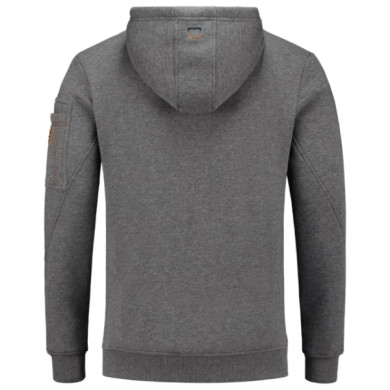 Sweatshirt homme Premium Hooded Sweater T42 - stone melange