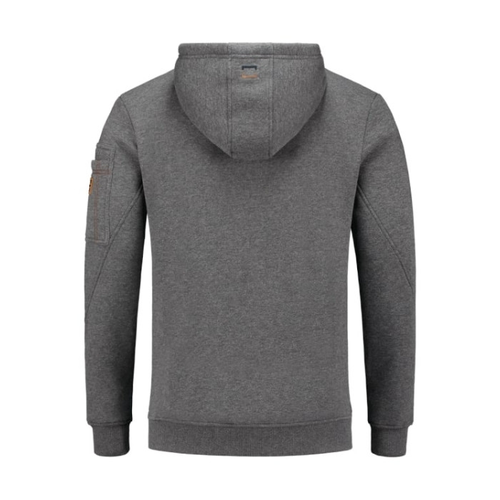 Sweatshirt homme Premium Hooded Sweater T42 - stone melange