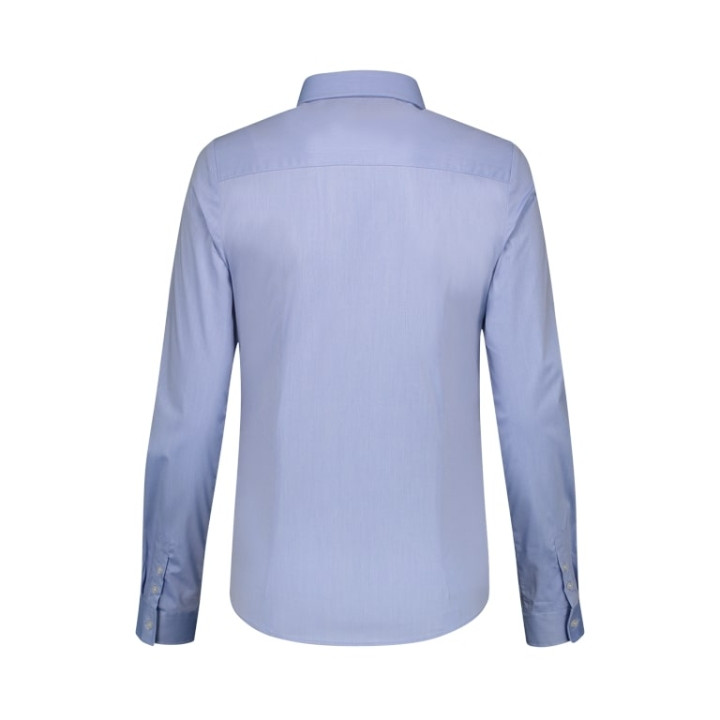 Chemise femme Fitted Stretch Blouse T24 - blue