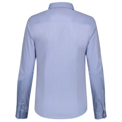 Chemise femme Fitted Stretch Blouse T24 - blue