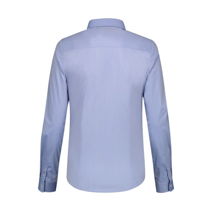 Chemise femme Fitted Stretch Blouse T24 - blue