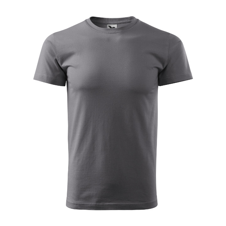 Tee-shirt homme Basic 129 - gris acier