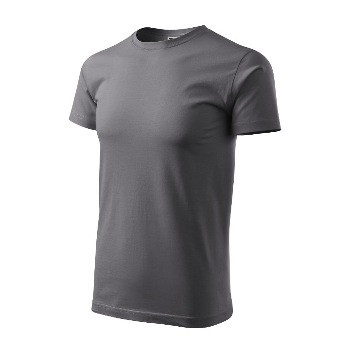 Tee-shirt homme Basic 129 - gris acier