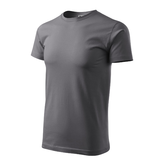 Tee-shirt homme Basic 129 - gris acier