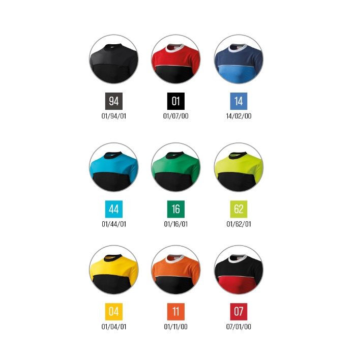 Tee-shirt unisex Colormix 109 - ebony gray