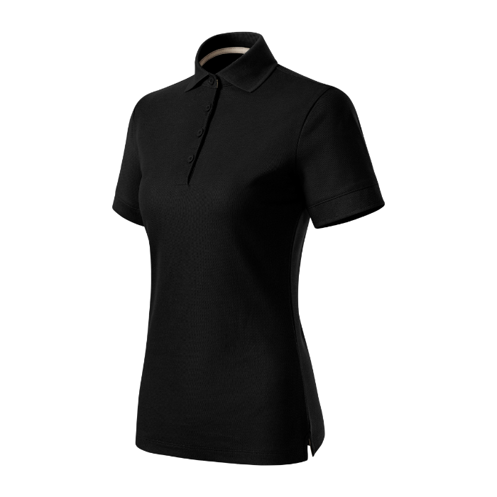 Polo femme Prime (GOTS) 235 - noir