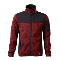 Blouson softshell homme Casual 550 - knit marlboro red