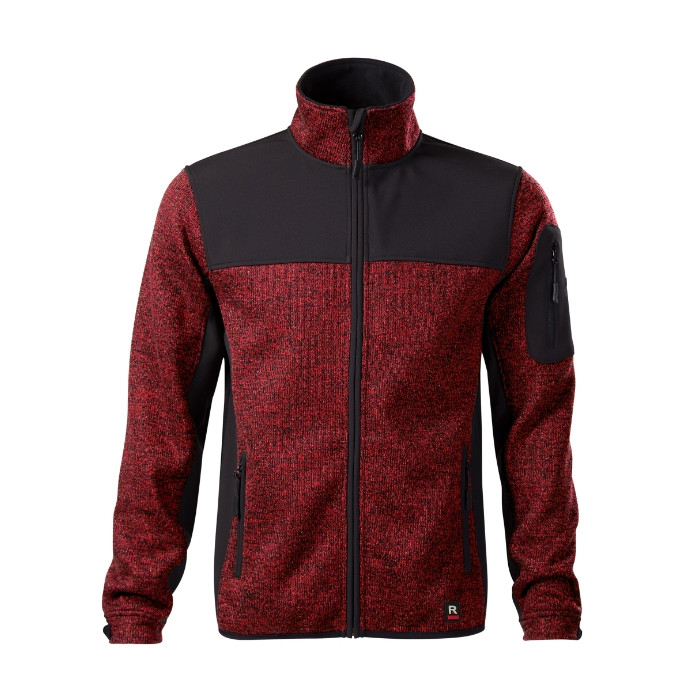 Blouson softshell homme Casual 550 - knit marlboro red