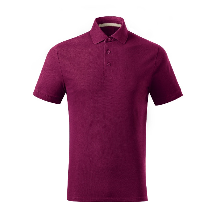 Polo homme Prime (GOTS) 234 - rhododendron