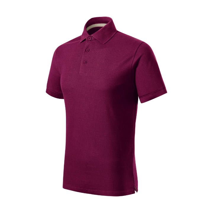 Polo homme Prime (GOTS) 234 - rhododendron
