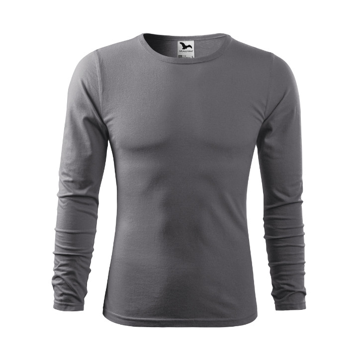 Tee-shirt homme Fit-T LS 119 - gris acier