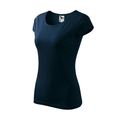 Tee-shirt femme Pure 122 - bleu marine