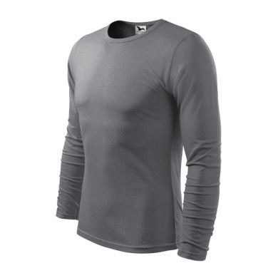Tee-shirt homme Fit-T LS 119 - gris acier
