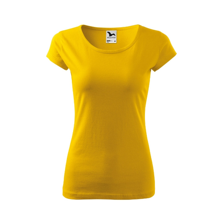 Tee-shirt femme Pure 122 - jaune