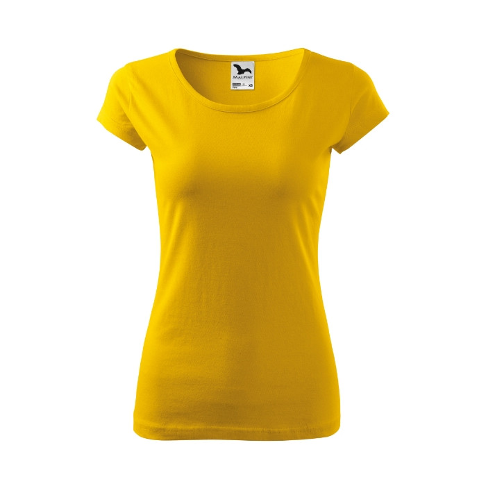 Tee-shirt femme Pure 122 - jaune