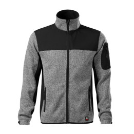 Blouson softshell homme Casual 550 - knit light gray