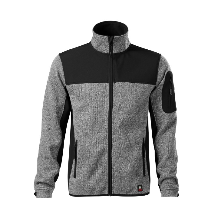 Blouson softshell homme Casual 550 - knit light gray
