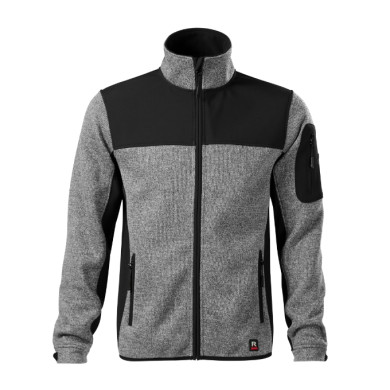Blouson softshell homme Casual 550 - knit light gray
