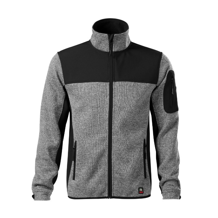 Blouson softshell homme Casual 550 - knit light gray
