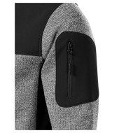 Blouson softshell homme Casual 550 - knit light gray
