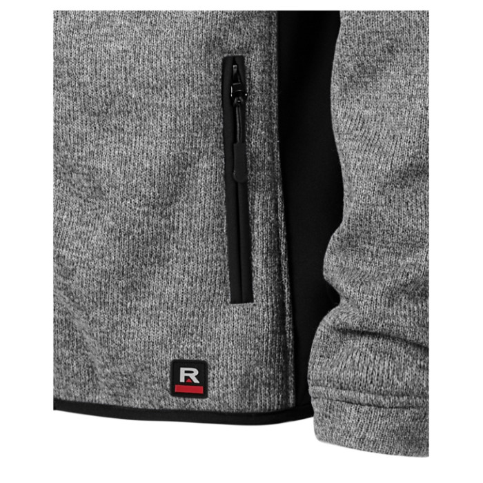 Blouson softshell homme Casual 550 - knit light gray