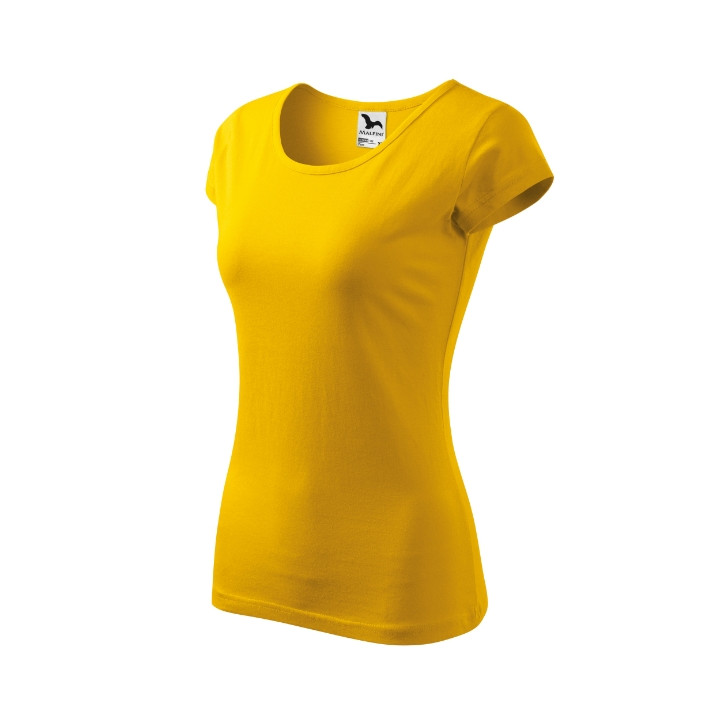 Tee-shirt femme Pure 122 - jaune