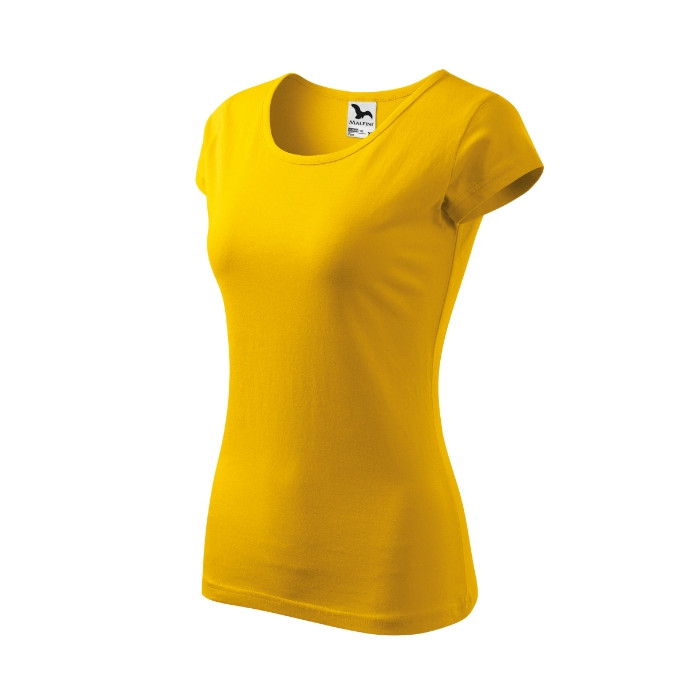 Tee-shirt femme Pure 122 - jaune