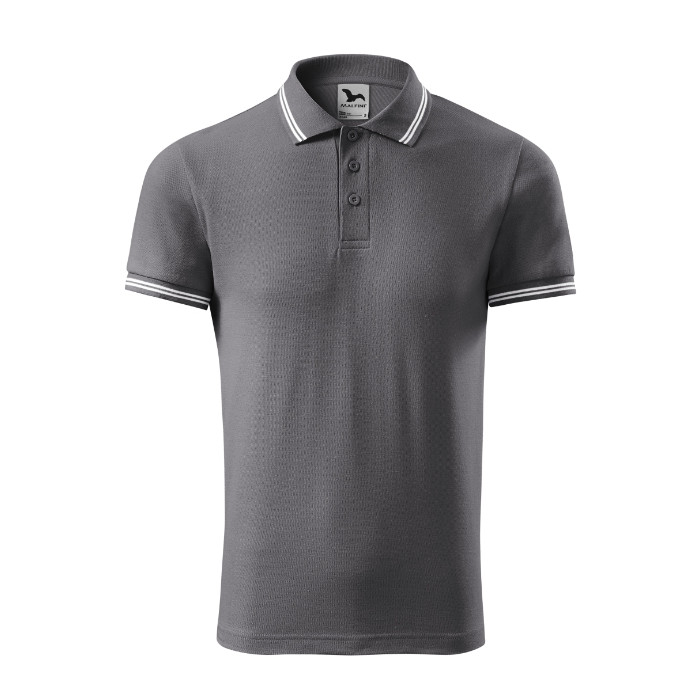 Polo homme Urban 219 - gris acier