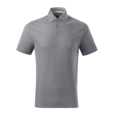Polo homme Prime (GOTS) 234 - argent vieilli