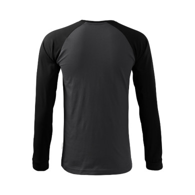 Tee-shirt unisex Street LS 130 - ebony gray