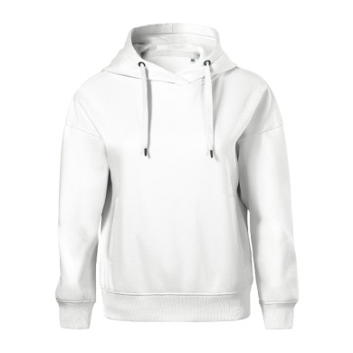 Sweatshirt femme Moon 421 - blanc