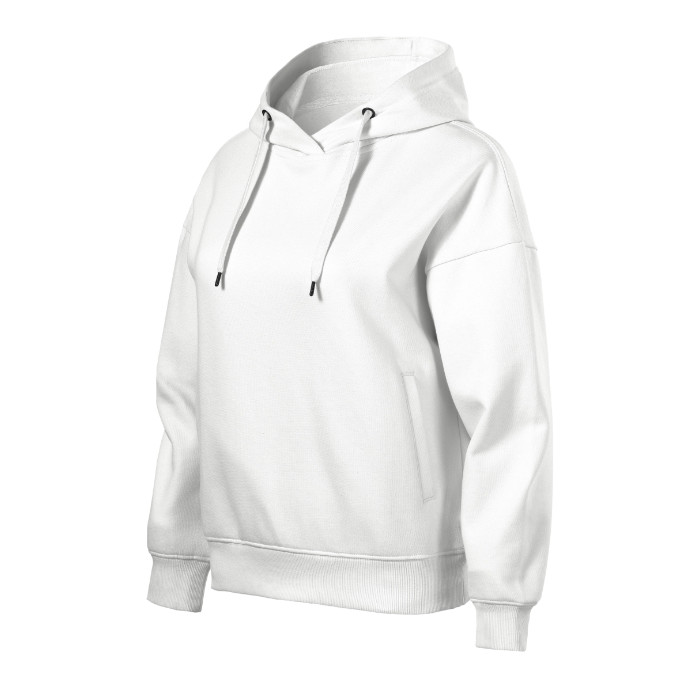 Sweatshirt femme Moon 421 - blanc