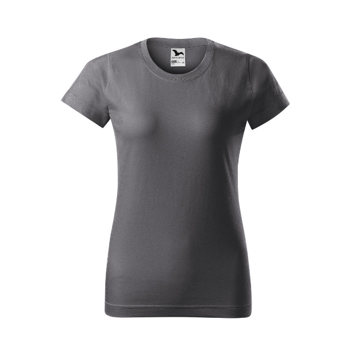 Tee-shirt femme Basic 134 - gris acier