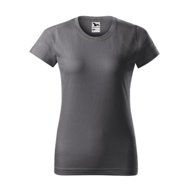 Tee-shirt femme Basic 134 - gris acier
