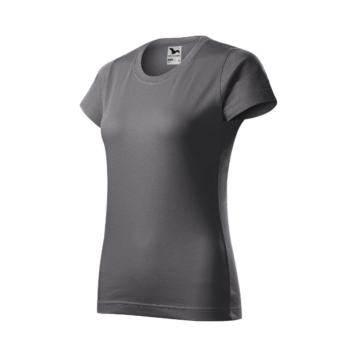 Tee-shirt femme Basic 134 - gris acier