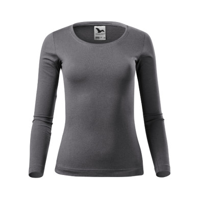 Tee-shirt femme Fit-T LS 169 - gris acier
