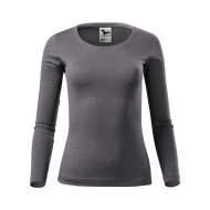 Tee-shirt femme Fit-T LS 169 - gris acier