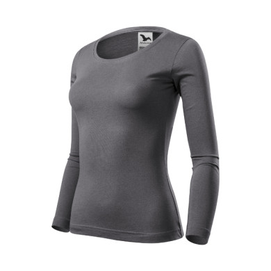 Tee-shirt femme Fit-T LS 169 - gris acier