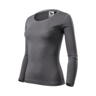 Tee-shirt femme Fit-T LS 169 - gris acier