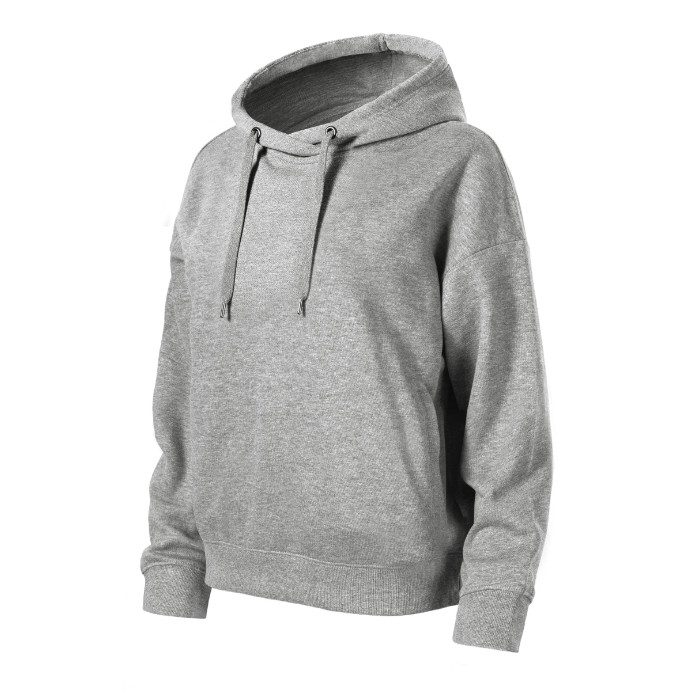 Sweatshirt femme Moon 421 - gris chiné foncé